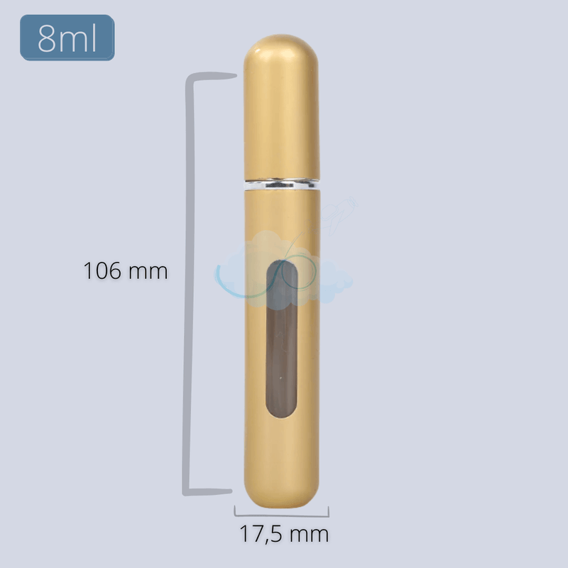 Mini Porta Perfume Spray Recarregável - CÉU UTILIDADES