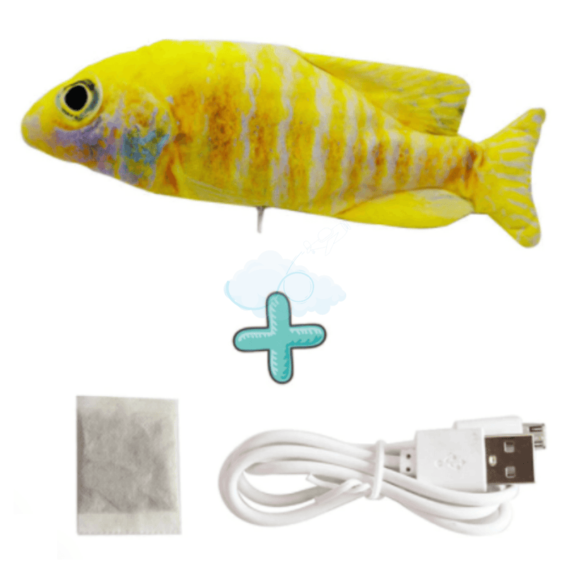 Brinquedo Peixe Elétrico para Cães e Gatos - Friendly Fish - CÉU UTILIDADES