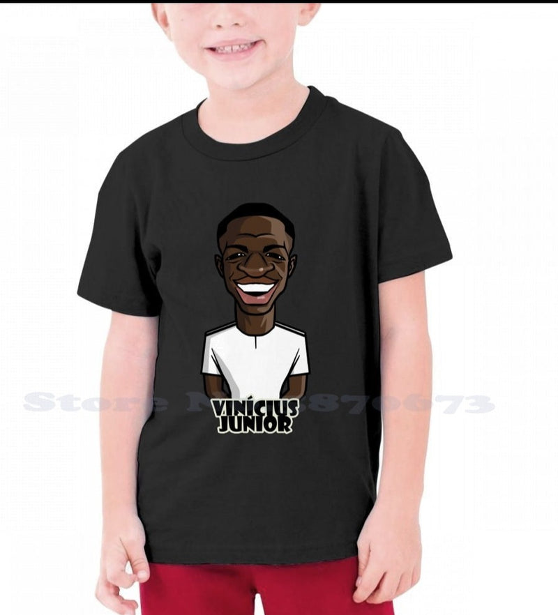 Camiseta Vinicius Jr. - Adulto e Criança