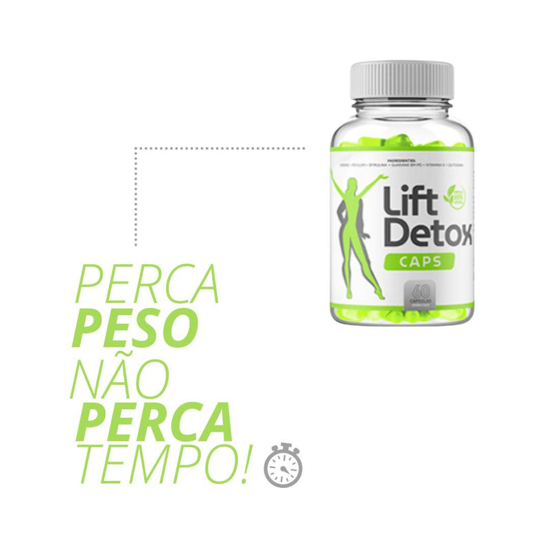 Lift Detox Caps - GANHE BRINDE EXCLUSIVO