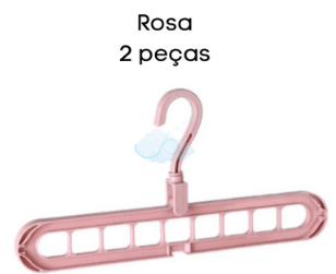 Cabide Mágico de Secagem de Roupa Multifuncional Kit 2PÇS - CÉU UTILIDADES