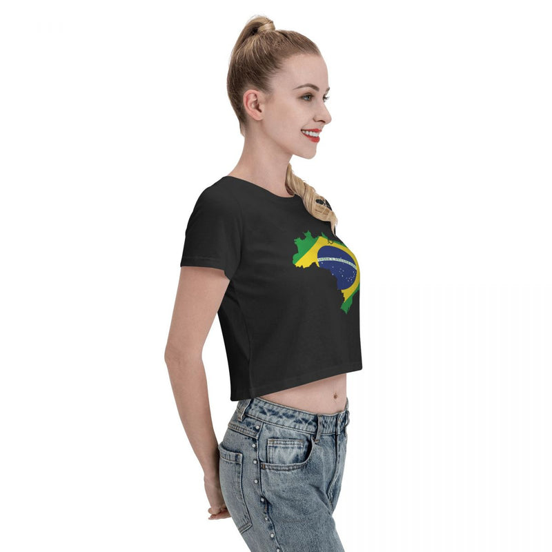 Cropped Feminino Brasil