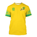 Camiseta 3D Brasil 2022 Plus Size