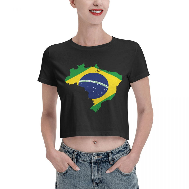 Cropped Feminino Brasil