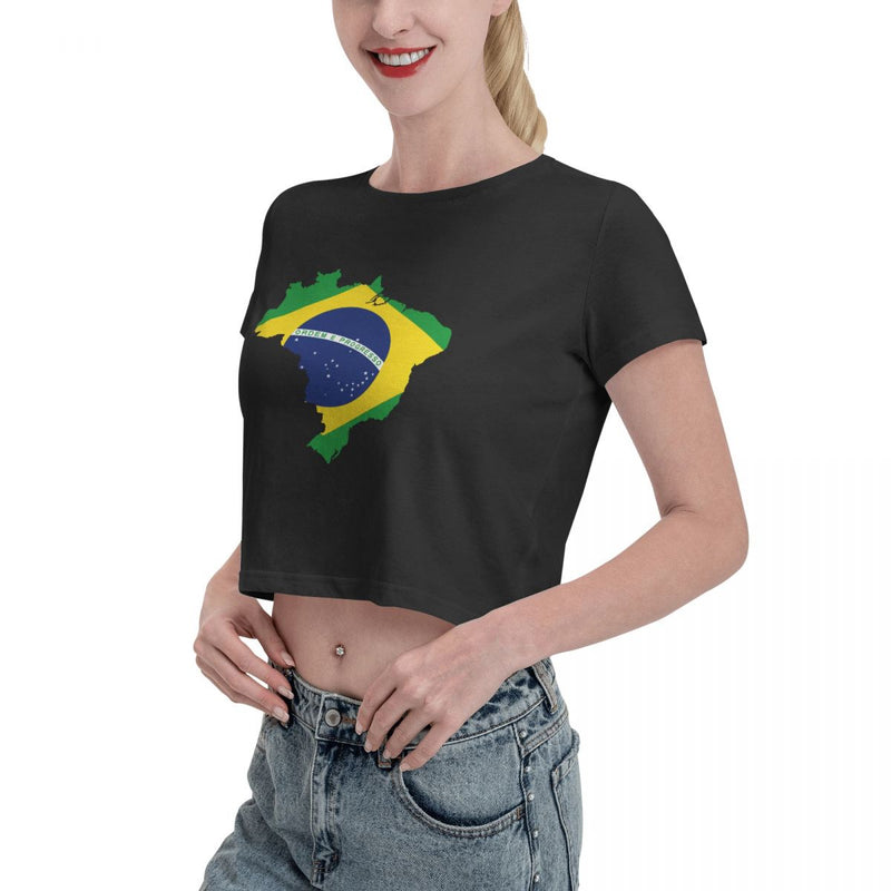 Cropped Feminino Brasil