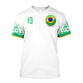 Camiseta 3D Brasil 2022 Plus Size