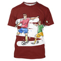 Camiseta 3D Futebol Plus Size