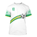 Camiseta 3D Brasil 2022 Plus Size